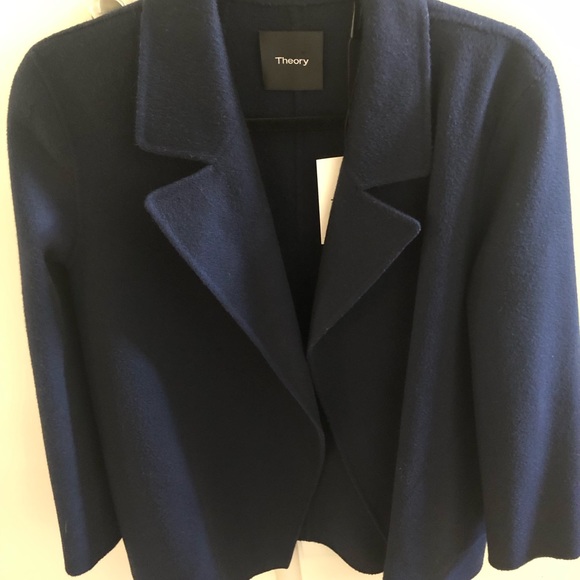 NWT Theory Sileena wool and cashmere coat - Picture 15 of 16